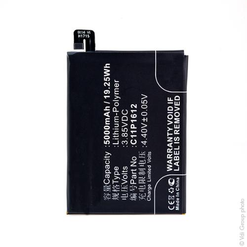 Batterie téléphone portable pour Asus 3.85V 5000mAh photo du produit 1 L
