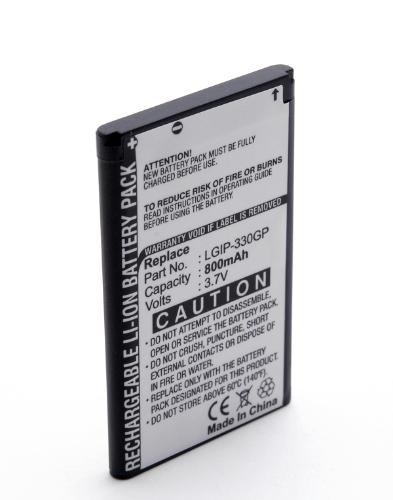 Batterie téléphone portable pour LG 3.7V 650mAh photo du produit 1 L