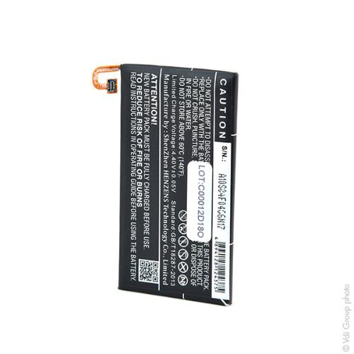 Batterie téléphone portable pour Samsung 3.85V 2350mAh photo du produit 2 L