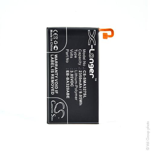 Batterie téléphone portable pour Samsung 3.85V 2350mAh photo du produit 3 L
