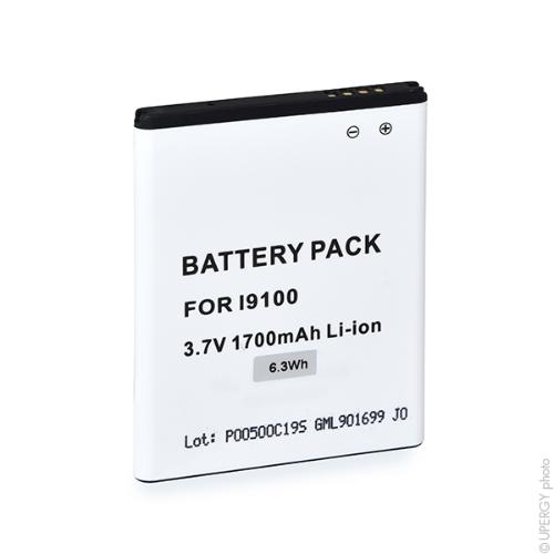 Batterie téléphone portable pour Samsung Galaxy S2 3.7V 1700mAh photo du produit 1 L