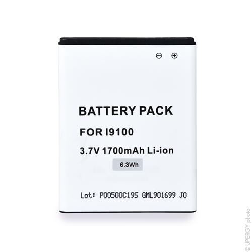 Batterie téléphone portable pour Samsung Galaxy S2 3.7V 1700mAh photo du produit 3 L