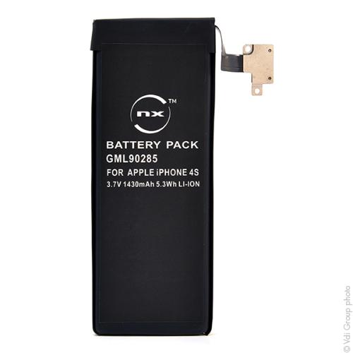 Batterie téléphone portable pour iPhone 4S 3.7V 1450mAh photo du produit 2 L
