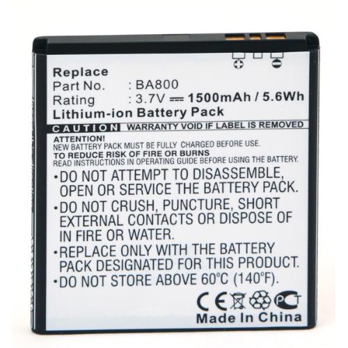 Batterie téléphone portable pour Sony Ericsson 3.7V 1500mAh photo du produit 1 L