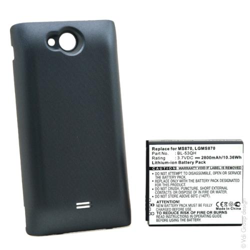 Batterie téléphone portable pour LG 3.7V 2800mAh photo du produit 1 L
