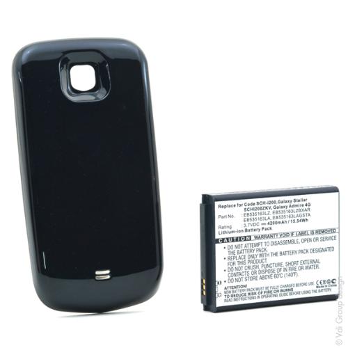 Batterie téléphone portable pour Samsung 3.7V 4200mAh photo du produit 2 L