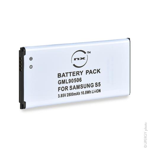 Batterie téléphone portable pour Samsung S5 3.85V 2800mAh photo du produit 1 L