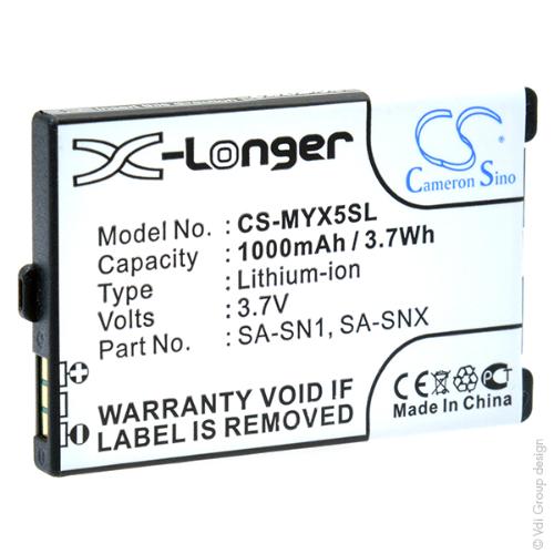 Batterie téléphone portable pour Sagem 3.7V 1000mAh photo du produit 3 L