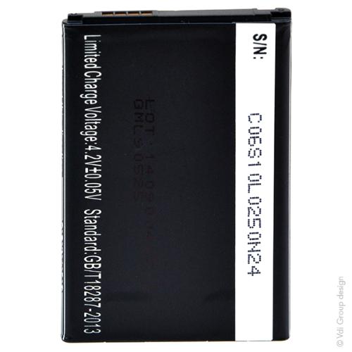 Batterie téléphone portable pour LG 3.7V 1650mAh photo du produit 2 L