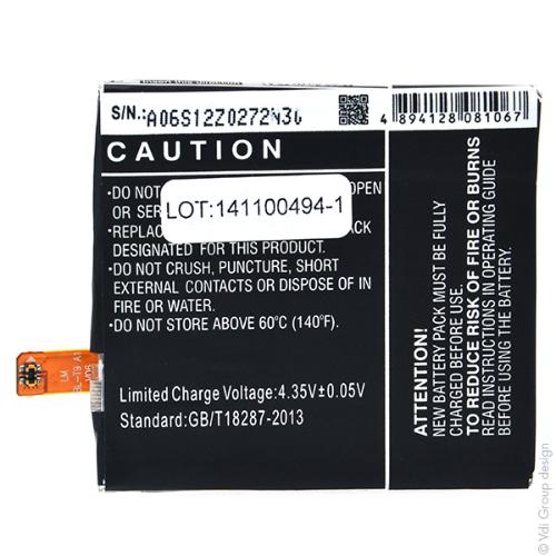 Batterie téléphone portable pour LG 3.8V 2300mAh photo du produit 3 L