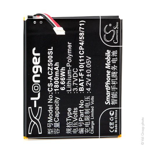 Batterie téléphone portable pour Acer 3.7V 1800mAh photo du produit 1 L