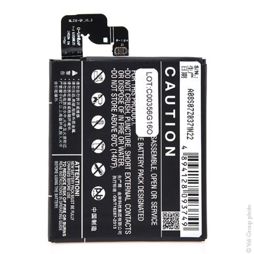 Batterie téléphone portable pour Lenovo 3.8V 2230mAh photo du produit 2 L