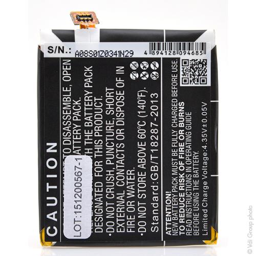 Batterie téléphone portable pour Asus 3.8V 2100mAh photo du produit 2 L