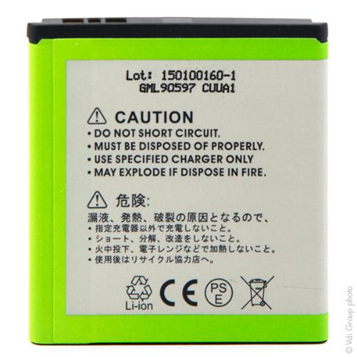 Batterie téléphone portable pour Sony Ericsson 3.7V 1700mAh photo du produit 3 L