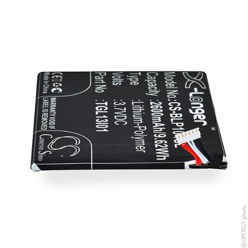 Batterie téléphone portable pour Wiko 3.7V 2600mAh photo du produit 4 L