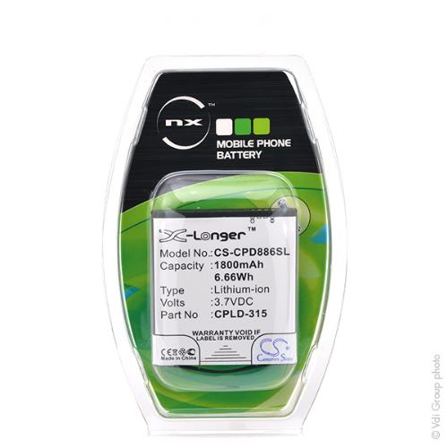 Batterie téléphone portable pour Vodafone 3.7V 1800mAh photo du produit 4 L