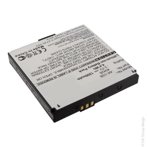 Batterie téléphone portable pour Emporia 3.7V 1200mAh photo du produit 1 L