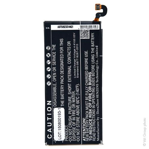 Batterie téléphone portable pour Samsung 3.8V 2550mAh photo du produit 2 L