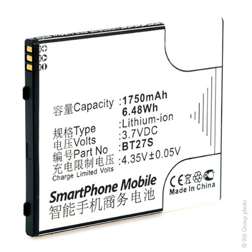 Batterie téléphone portable pour Zopo 3.7V 1750mAh photo du produit 3 L