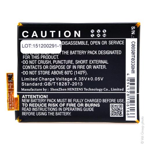 Batterie téléphone portable pour Sony Ericsson 3.8V 2400mAh photo du produit 2 L