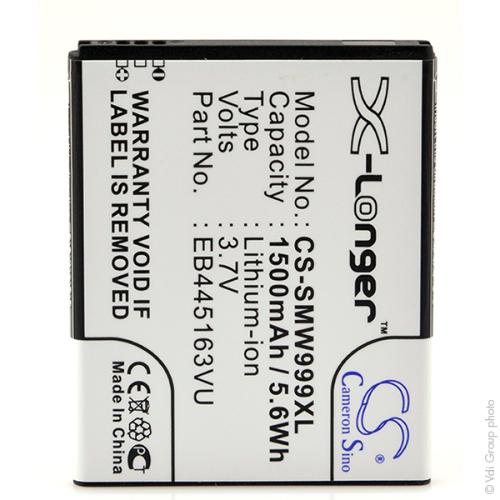 Batterie téléphone portable pour Samsung 3.7V 1500mAh photo du produit 1 L