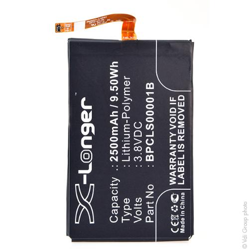 Batterie téléphone portable pour BlackBerry 3.8V 2500mAh photo du produit 1 L