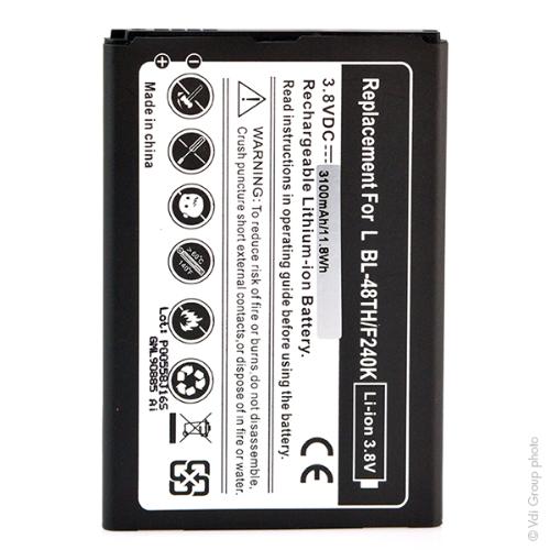 Batterie téléphone portable pour LG 3.8V 3200mAh photo du produit 1 L