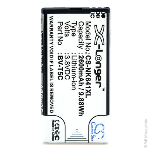 Batterie téléphone portable pour Microsoft 3.8V 2600mAh photo du produit 1 L