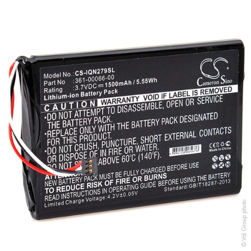 Batterie GPS 3.7V 1500mAh photo du produit 3 L