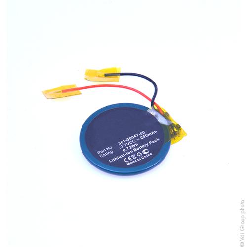 Batterie GPS 3.7V 200mAh photo du produit 3 L