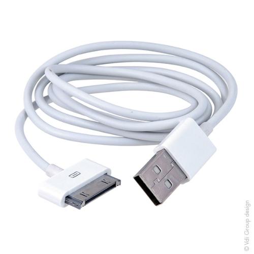 Câble USB pour iPhone 3, 4 et iPad photo du produit 1 L