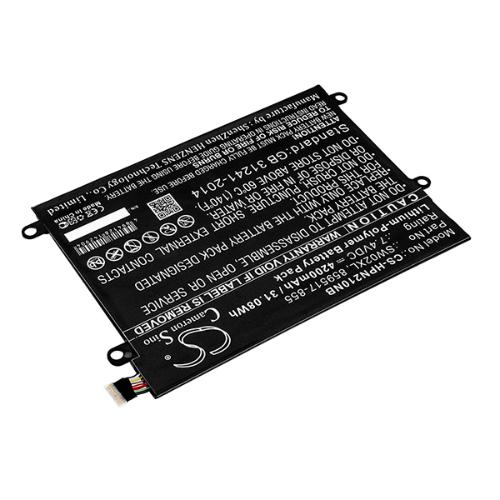 Batterie tablette compatible HP 7.4V 4200mAh photo du produit 2 L