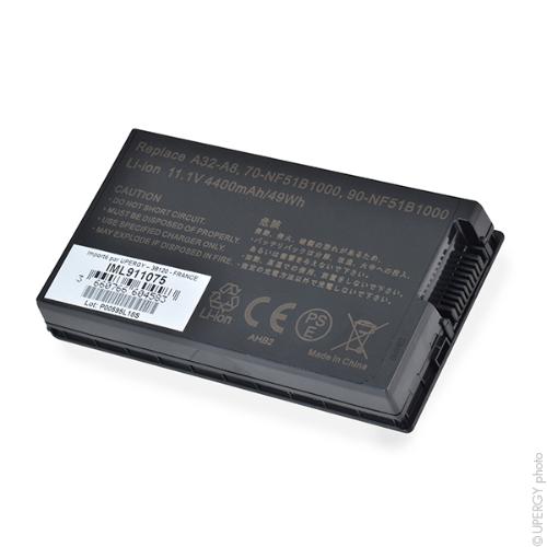 Batterie ordinateur portable 11.1V 4400mAh photo du produit 1 L