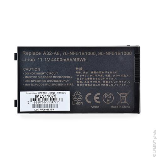 Batterie ordinateur portable 11.1V 4400mAh photo du produit 3 L