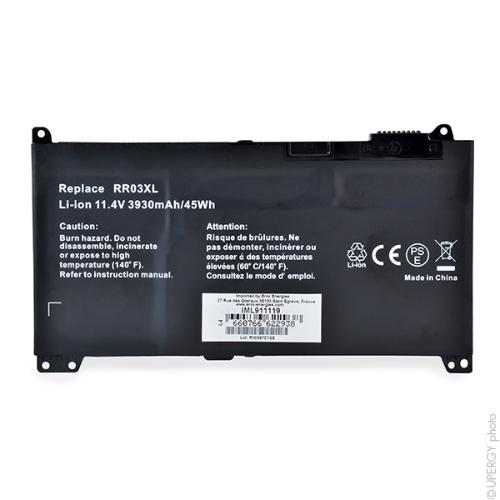 Batterie ordinateur portable compatible HP 11.4V 3930mAh photo du produit 3 L