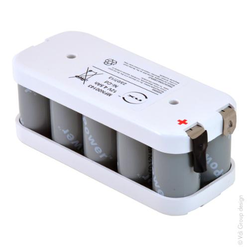 Batterie eclairage secours 10x D HT 10S1P ST2 12V 4.5Ah Cosse photo du produit 1 L