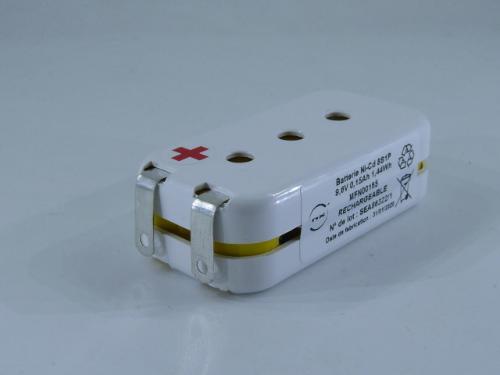Batterie médicale rechargeable Medipreema O'Bloo 9.6V 150mAh T2 photo du produit 1 L