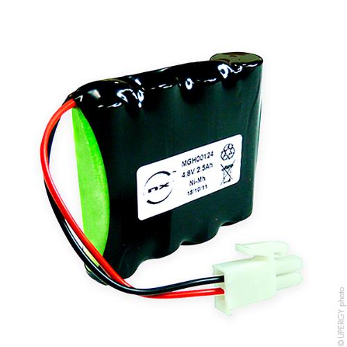 Batterie médicale rechargeable OMRON HEM907 4.8V 1.5Ah photo du produit 1 L