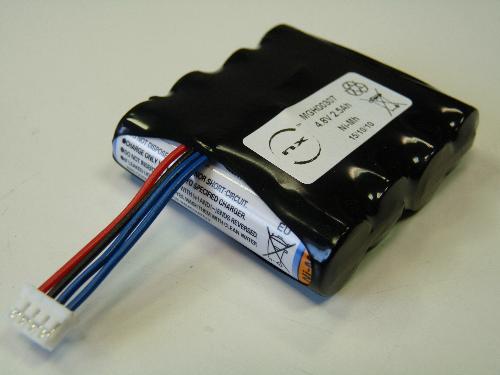 Batterie Nimh 4x AA 4S1P ST1 4.8V 2500mAh JST photo du produit 1 L