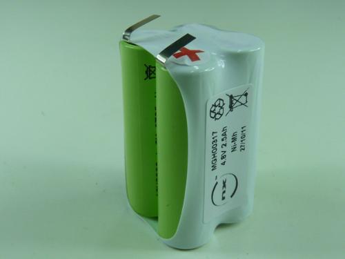 Batterie Nimh 4x AA NX 4S1P ST2 4.8V 2.5Ah T2 photo du produit 1 L