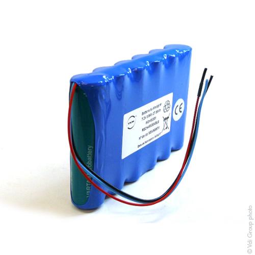 Batterie médicale rechargeable CASMED 740 7.2V 3.8Ah sortie fils photo du produit 1 L