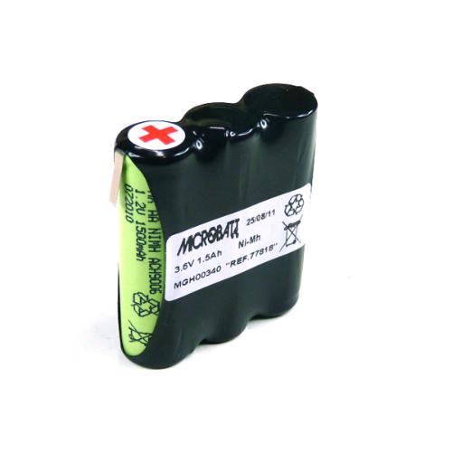 Batterie Nimh 3x AA 3S1P ST1 3.6V 1700mAh T2 photo du produit 1 L