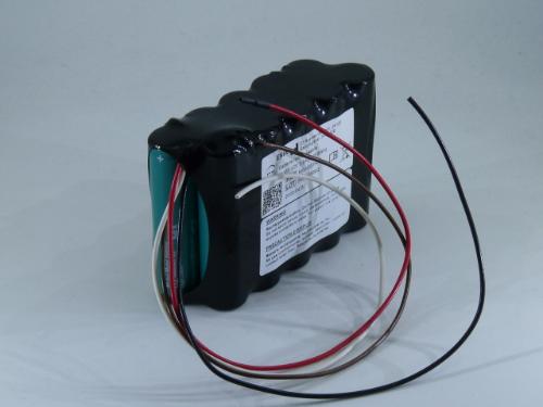 Batterie médicale rechargeable Nihon kohden BSM2300 12V 3.8Ah F photo du produit 1 L