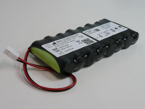 Batterie médicale rechargeable Cefar Myo 9.6V 2.5Ah Molex photo du produit 1 L