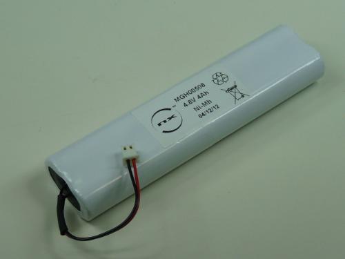 Batterie Nimh 4x 4/3A 4S1P ST5 4.8V 4000mAh JST photo du produit 1 L