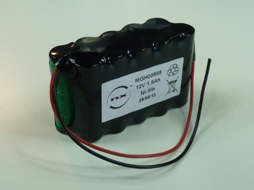 Batterie Nimh 10x AA 10S1P ST6 12V 1500mAh F150 photo du produit 1 L