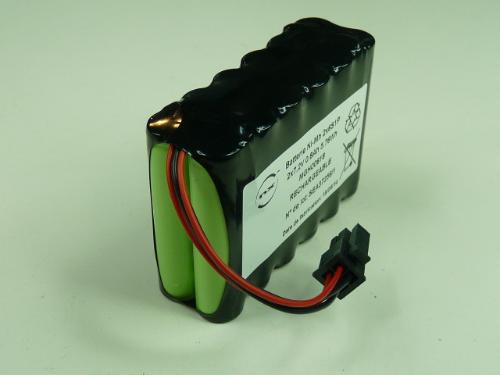 Batterie Nimh 12x AAA ST2 2x 6S1P 7.2V 800mAh Molex photo du produit 1 L