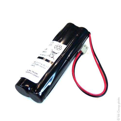 Batterie eclairage secours 4x AA 4S1P ST5 F150 4.8V 1.7Ah MOLEX photo du produit 1 L