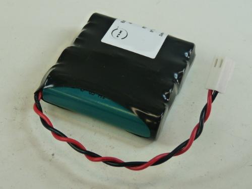 Batterie Nimh 4x AA 4S1P ST1 F100 4.8V 2.5Ah Molex photo du produit 1 L