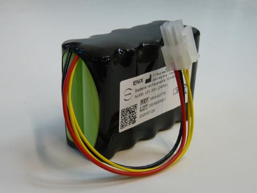 Batterie médicale rechargeable 10x AA 10S1P ST2 12V 2Ah MOLEX photo du produit 1 L